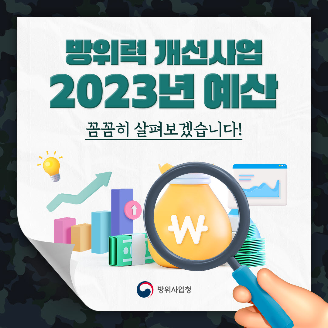 방위력 개선사업 2023년 예산