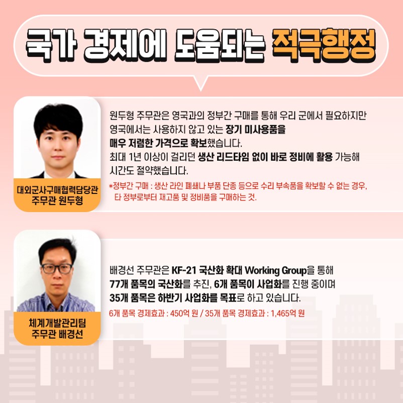 국가 경제에 도움되는 적극행정(5)