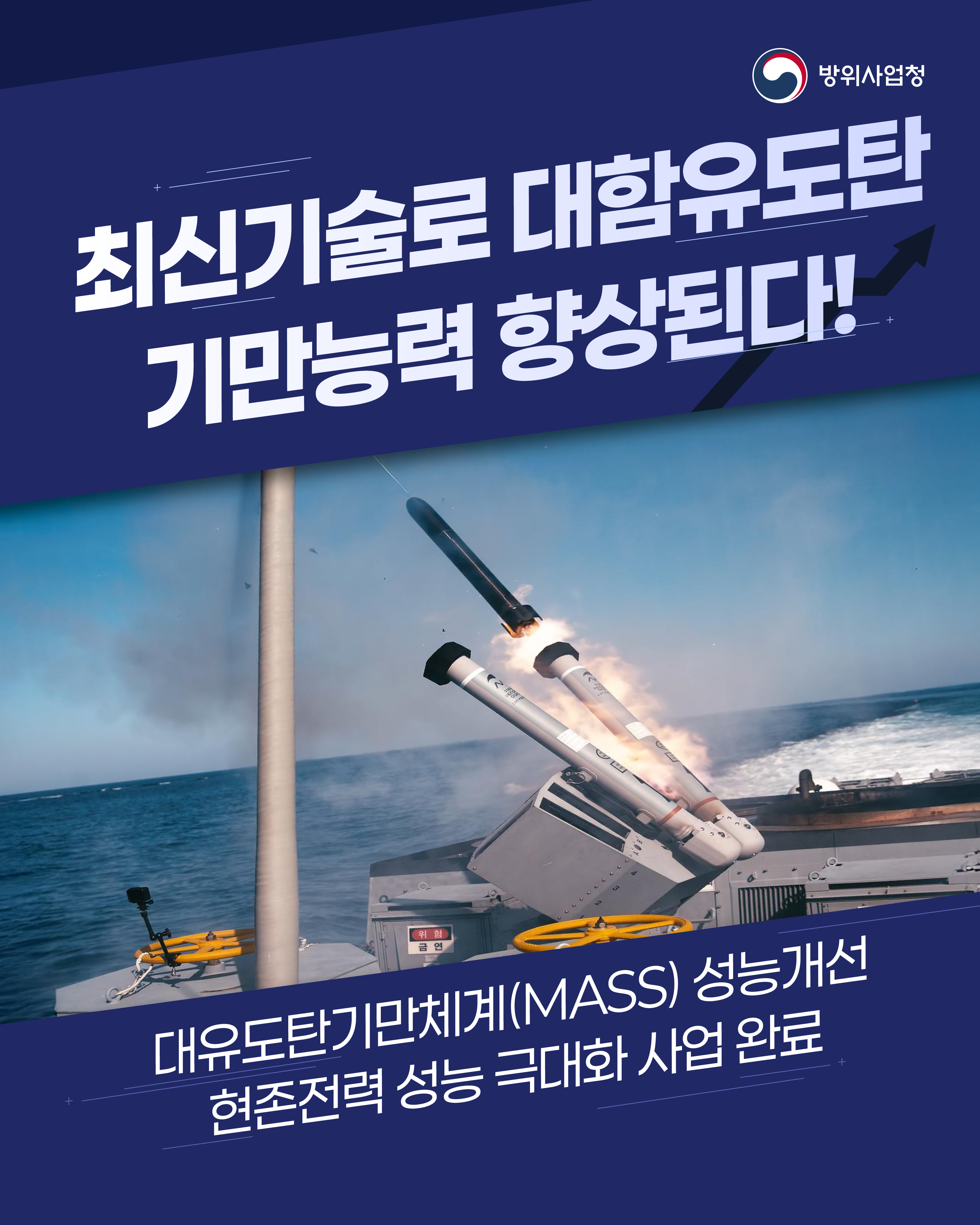 최신기술로 대함유도탄 기만능력 향상한다!